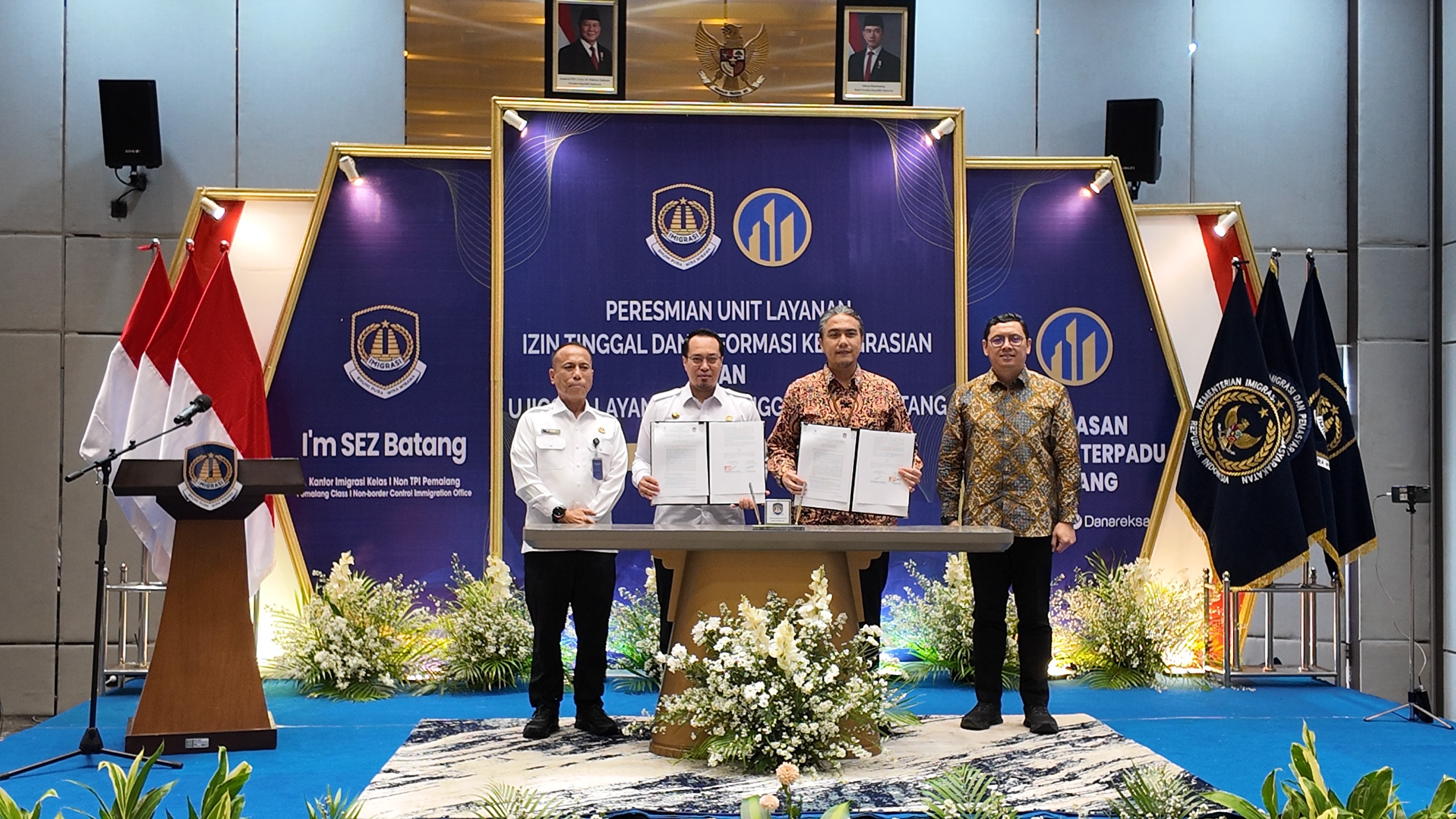 KEK Industropolis Batang dan Kantor Imigrasi Kelas I Non TPI Pemalang Resmikan Unit Layanan Keimigrasian untuk Permudah Tenant dan Investor